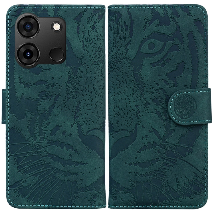 Custodia per cellulare in pelle con motivo a tigre in rilievo, For Infinix Note 40 4G, For Infinix Hot 40 / 40 Pro, For Infinix Smart 7 India/7 Plus, For Infinix Smart 7 HD