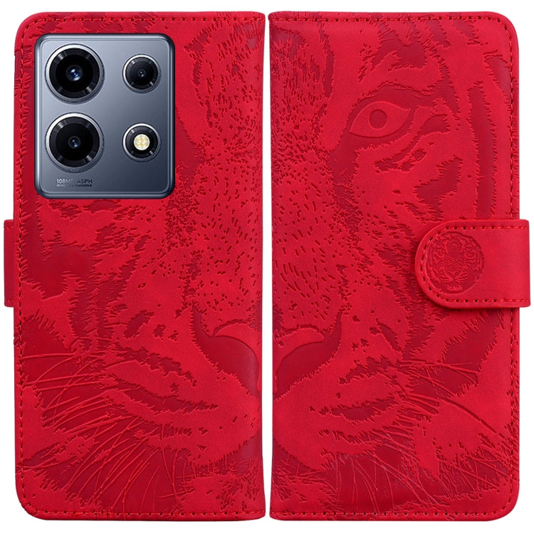 Custodia per cellulare in pelle con motivo a tigre in rilievo, For Infinix Note 30 VIP, For Infinix Hot 30 Play, For Infinix Hot 30, For Infinix Smart 7 African