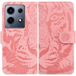 Custodia per cellulare in pelle con motivo a tigre in rilievo, For Infinix Note 30 VIP, For Infinix Hot 30 Play, For Infinix Hot 30, For Infinix Smart 7 African
