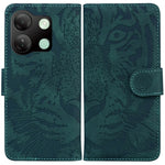 Custodia per cellulare in pelle con motivo a tigre in rilievo, For Infinix Note 40 4G, For Infinix Hot 40 / 40 Pro, For Infinix Smart 7 India/7 Plus, For Infinix Smart 7 HD