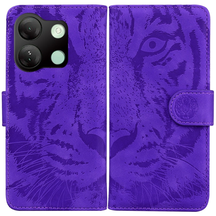Custodia per cellulare in pelle con motivo a tigre in rilievo, For Infinix Note 40 4G, For Infinix Hot 40 / 40 Pro, For Infinix Smart 7 India/7 Plus, For Infinix Smart 7 HD