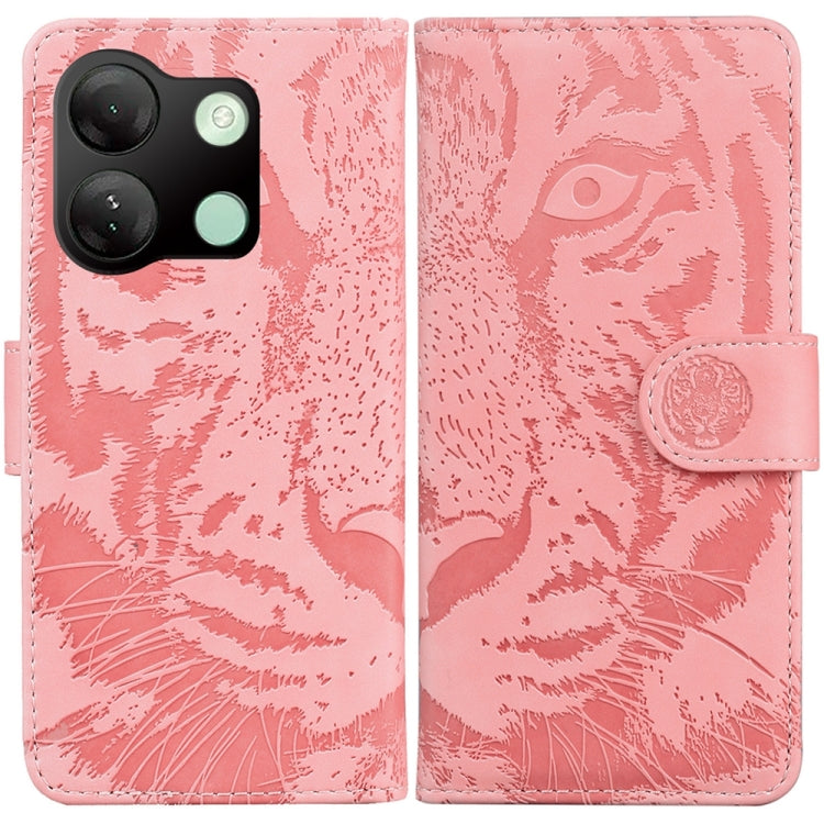Custodia per cellulare in pelle con motivo a tigre in rilievo, For Infinix Note 40 4G, For Infinix Hot 40 / 40 Pro, For Infinix Smart 7 India/7 Plus, For Infinix Smart 7 HD