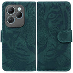 Custodia per cellulare in pelle con motivo a tigre in rilievo, For Infinix Note 40 4G, For Infinix Hot 40 / 40 Pro, For Infinix Smart 7 India/7 Plus, For Infinix Smart 7 HD
