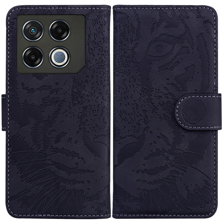 Custodia per cellulare in pelle con motivo a tigre in rilievo, For Infinix Note 40 5G, For Infinix GT 20 Pro, For Infinix Note 40 Pro 4G / 5G, For Infinix Note 40 Pro+