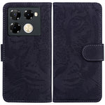 Custodia per cellulare in pelle con motivo a tigre in rilievo, For Infinix Note 40 5G, For Infinix GT 20 Pro, For Infinix Note 40 Pro 4G / 5G, For Infinix Note 40 Pro+