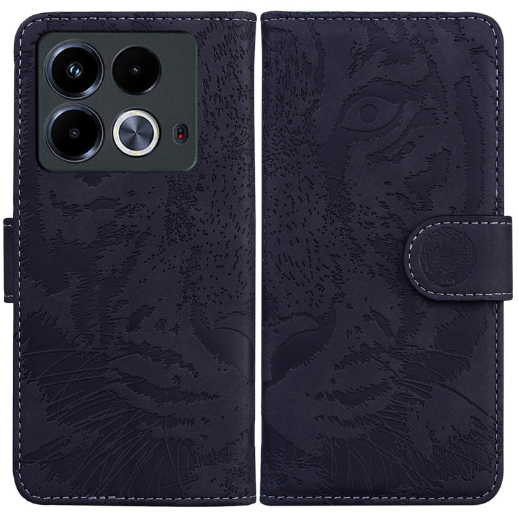 Custodia per cellulare in pelle con motivo a tigre in rilievo, For Infinix Note 40 4G, For Infinix Hot 40 / 40 Pro, For Infinix Smart 7 India/7 Plus, For Infinix Smart 7 HD