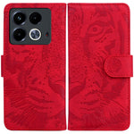 Custodia per cellulare in pelle con motivo a tigre in rilievo, For Infinix Note 40 4G, For Infinix Hot 40 / 40 Pro, For Infinix Smart 7 India/7 Plus, For Infinix Smart 7 HD