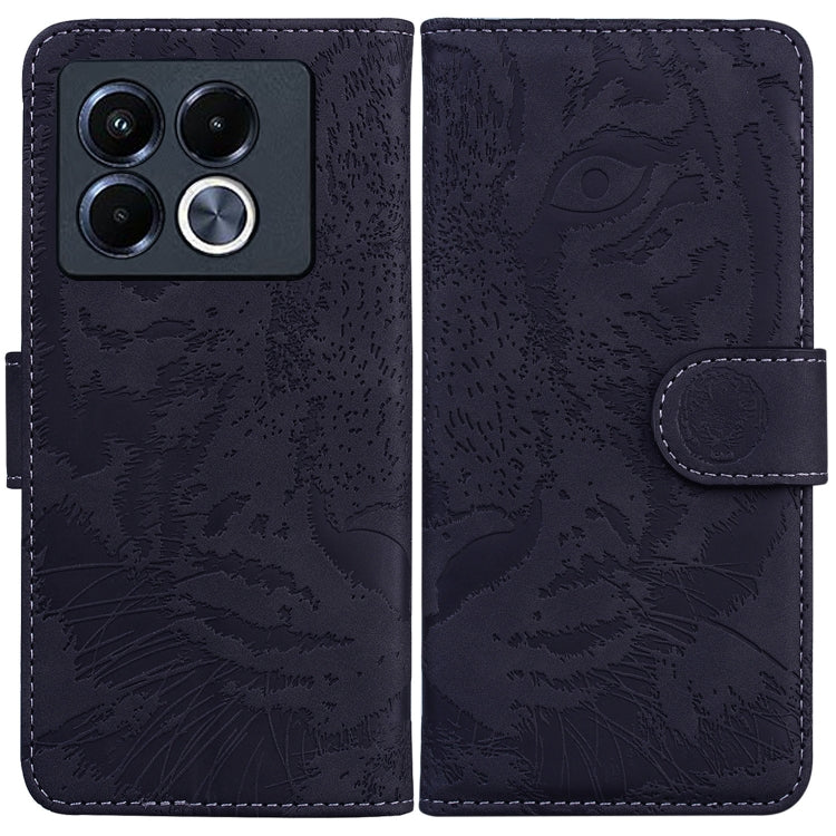 Custodia per cellulare in pelle con motivo a tigre in rilievo, For Infinix Note 40 5G, For Infinix GT 20 Pro, For Infinix Note 40 Pro 4G / 5G, For Infinix Note 40 Pro+