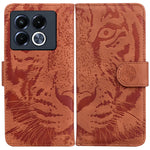 Custodia per cellulare in pelle con motivo a tigre in rilievo, For Infinix Note 40 5G, For Infinix GT 20 Pro, For Infinix Note 40 Pro 4G / 5G, For Infinix Note 40 Pro+