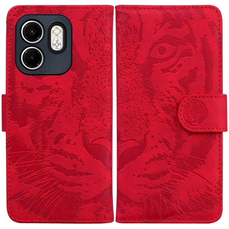Custodia per cellulare in pelle con motivo a tigre in rilievo, For Infinix Note 50 Pro+, For Infinix Note 50 4G / Note 50 Pro 4G, For Infinix Hot 50 Pro 4G, For Infinix Hot 50i / Smart 9