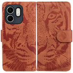 Custodia per cellulare in pelle con motivo a tigre in rilievo, For Infinix Note 50 Pro+, For Infinix Note 50 4G / Note 50 Pro 4G, For Infinix Hot 50 Pro 4G, For Infinix Hot 50i / Smart 9
