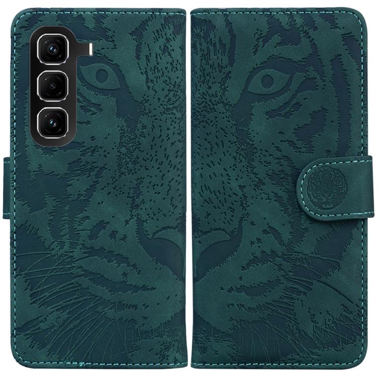 Custodia per cellulare in pelle con motivo a tigre in rilievo, For Infinix Note 50 Pro+, For Infinix Note 50 4G / Note 50 Pro 4G, For Infinix Hot 50 Pro 4G, For Infinix Hot 50i / Smart 9