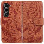 Custodia per cellulare in pelle con motivo a tigre in rilievo, For Infinix Note 50 Pro+, For Infinix Note 50 4G / Note 50 Pro 4G, For Infinix Hot 50 Pro 4G, For Infinix Hot 50i / Smart 9