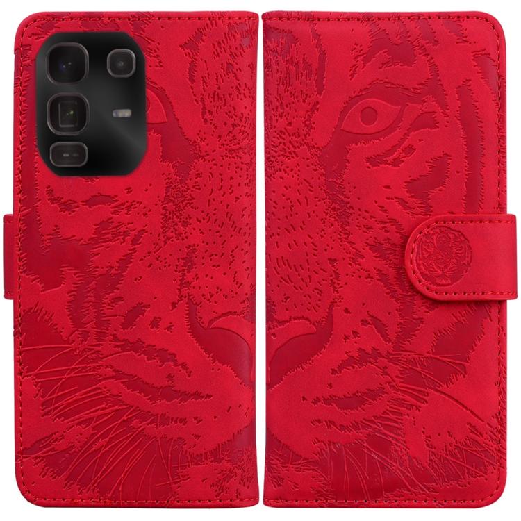 Custodia per cellulare in pelle con motivo a tigre in rilievo, For Infinix Note 50 Pro+, For Infinix Note 50 4G / Note 50 Pro 4G, For Infinix Hot 50 Pro 4G, For Infinix Hot 50i / Smart 9