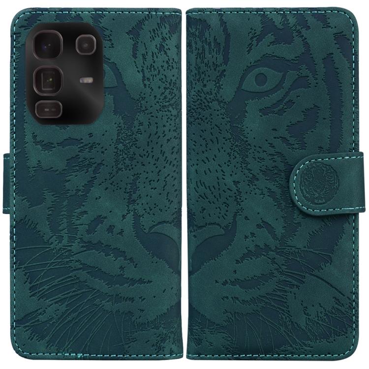 Custodia per cellulare in pelle con motivo a tigre in rilievo, For Infinix Note 50 Pro+, For Infinix Note 50 4G / Note 50 Pro 4G, For Infinix Hot 50 Pro 4G, For Infinix Hot 50i / Smart 9