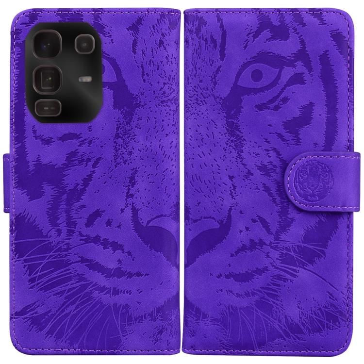Custodia per cellulare in pelle con motivo a tigre in rilievo, For Infinix Note 50 Pro+, For Infinix Note 50 4G / Note 50 Pro 4G, For Infinix Hot 50 Pro 4G, For Infinix Hot 50i / Smart 9