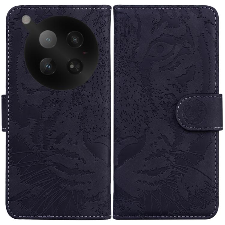 Custodia per cellulare in pelle con motivo a tigre in rilievo, For Infinix Hot 50 Pro+ 4G, For Infinix Hot 50 4G, For Infinix Hot 50 5G, For Infinix Zero 40 4G / 5G