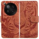 Custodia per cellulare in pelle con motivo a tigre in rilievo, For Infinix Hot 50 Pro+ 4G, For Infinix Hot 50 4G, For Infinix Hot 50 5G, For Infinix Zero 40 4G / 5G