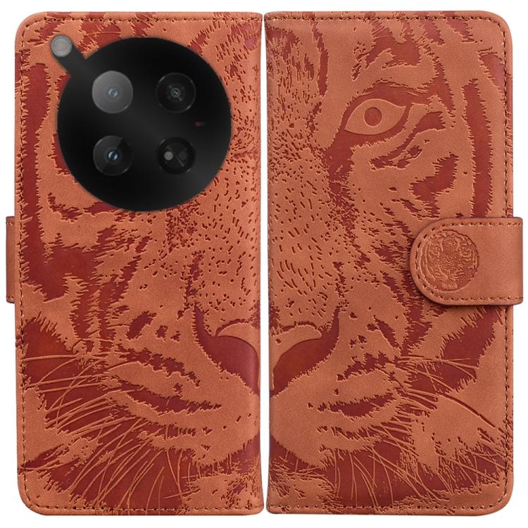 Custodia per cellulare in pelle con motivo a tigre in rilievo, For Infinix Hot 50 Pro+ 4G, For Infinix Hot 50 4G, For Infinix Hot 50 5G, For Infinix Zero 40 4G / 5G