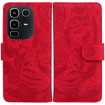 Custodia per cellulare in pelle con motivo a tigre in rilievo, For Infinix Note 50 Pro+, For Infinix Note 50 4G / Note 50 Pro 4G, For Infinix Hot 50 Pro 4G, For Infinix Hot 50i / Smart 9