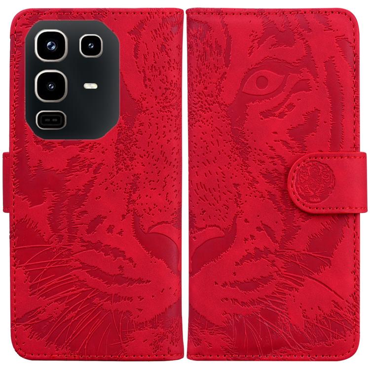 Custodia per cellulare in pelle con motivo a tigre in rilievo, For Infinix Note 50 Pro+, For Infinix Note 50 4G / Note 50 Pro 4G, For Infinix Hot 50 Pro 4G, For Infinix Hot 50i / Smart 9