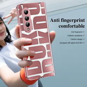 Custodia pieghevole con cerniera per Samsung Galaxy Z Fold4