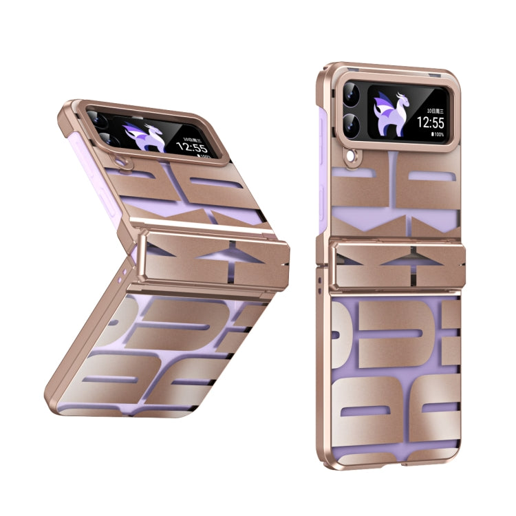 Custodia pieghevole con cerniera per Samsung Galaxy Z Flip4