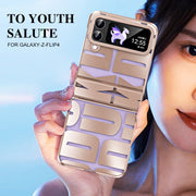 Custodia pieghevole con cerniera per Samsung Galaxy Z Flip4