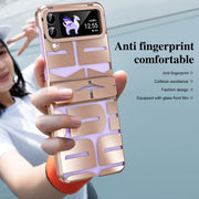 Custodia pieghevole con cerniera per Samsung Galaxy Z Flip4