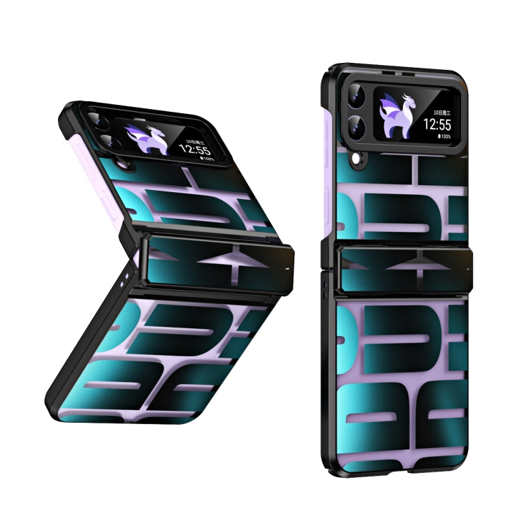Custodia pieghevole con cerniera per Samsung Galaxy Z Flip4
