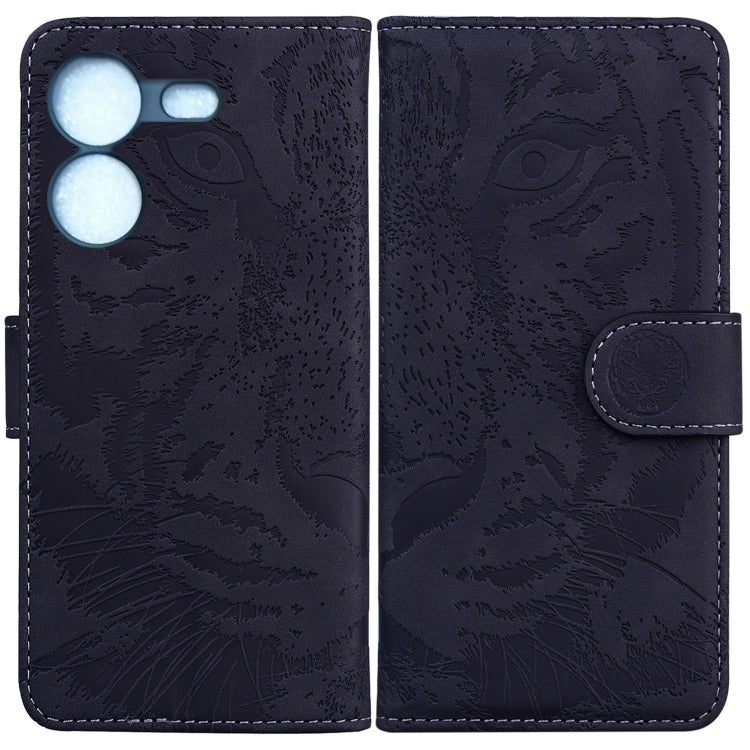 Custodia per cellulare in pelle con motivo a tigre in rilievo, For Tecno Camon 20 Pro 5G, For Tecno Pova 5, For Tecno Spark 10 5G, For Tecno Spark 10 Pro