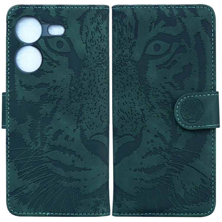 Custodia per cellulare in pelle con motivo a tigre in rilievo, For Tecno Camon 20 Pro 5G, For Tecno Pova 5, For Tecno Spark 10 5G, For Tecno Spark 10 Pro