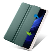 Custodia per tablet in pelle Smart TPU trasparente 3 volte con slot per penna, For Xiaomi Pad 6S Pro, For Xiaomi Pad 6 Max 14