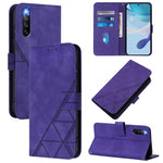 Custodia per cellulare in pelle con flip in rilievo 3D a tracolla, For Sony Xperia 1 V, For Sony Xperia 10 V, For Sony Xperia 10 IV, For Sony Xperia 10 III/10 III Lite
