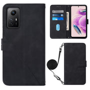Custodia per cellulare in pelle con flip in rilievo 3D a tracolla, For Xiaomi Redmi Note 12S 4G Global, For Xiaomi Poco F5 5G/Redmi Note 12 Turbo, For Xiaomi Poco F5 Pro 5G/Redmi K60