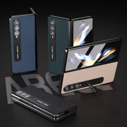 Custodia in pelle con PC per Samsung Galaxy Z Fold3 5G