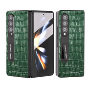 Custodia in vera pelle effetto coccodrillo per Samsung Galaxy Z F