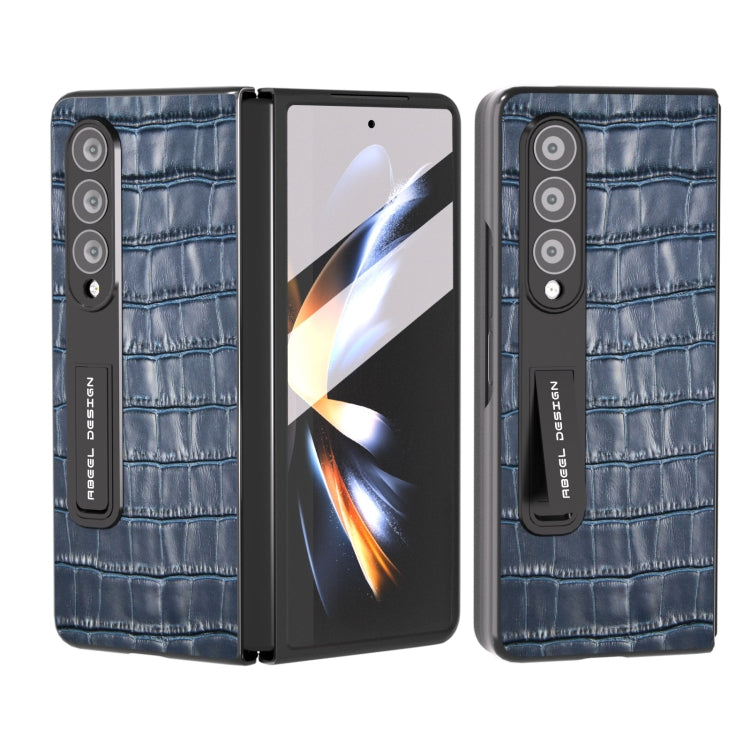 Custodia in pelle effetto coccodrillo per Samsung Galaxy Z Fold3