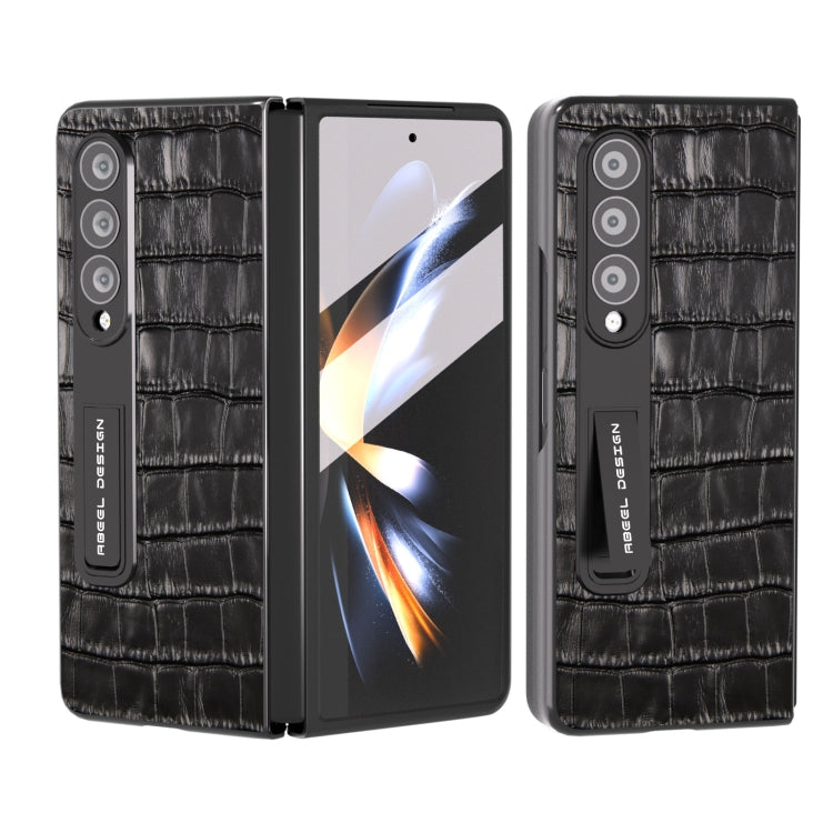 Custodia in pelle effetto coccodrillo per Samsung Galaxy Z Fold3