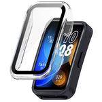 Custodia protettiva integrata per PC + pellicola temperata, For Huawei Band 10 / 9 / 8