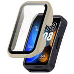 Custodia protettiva integrata per PC + pellicola temperata, For Huawei Band 10 / 9 / 8