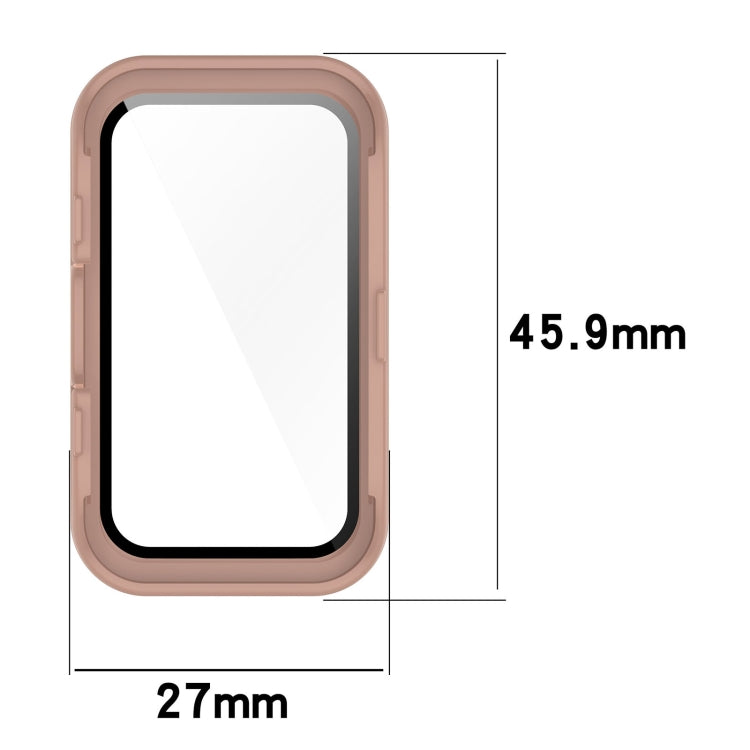 Custodia protettiva integrata per PC + pellicola temperata, For Huawei Band 10 / 9 / 8
