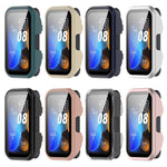 Custodia protettiva integrata per PC + pellicola temperata, For Huawei Band 10 / 9 / 8