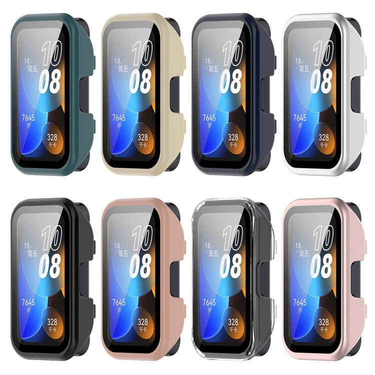 Custodia protettiva integrata per PC + pellicola temperata, For Huawei Band 10 / 9 / 8