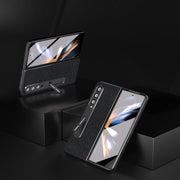 Custodia in vera pelle per Samsung Galaxy Z Fold3 5G