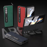 Custodia in vera pelle per Samsung Galaxy Z Fold3 5G