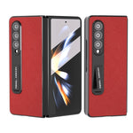 Custodia in vera pelle per Samsung Galaxy Z Fold3 5G