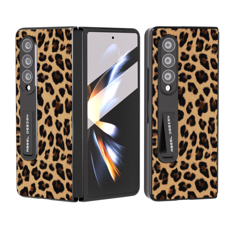 Custodia Black Edge Leopard per Samsung Galaxy Z Fold3 5G