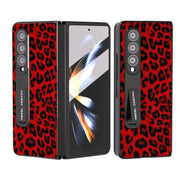 Custodia Black Edge Leopard per Samsung Galaxy Z Fold3 5G