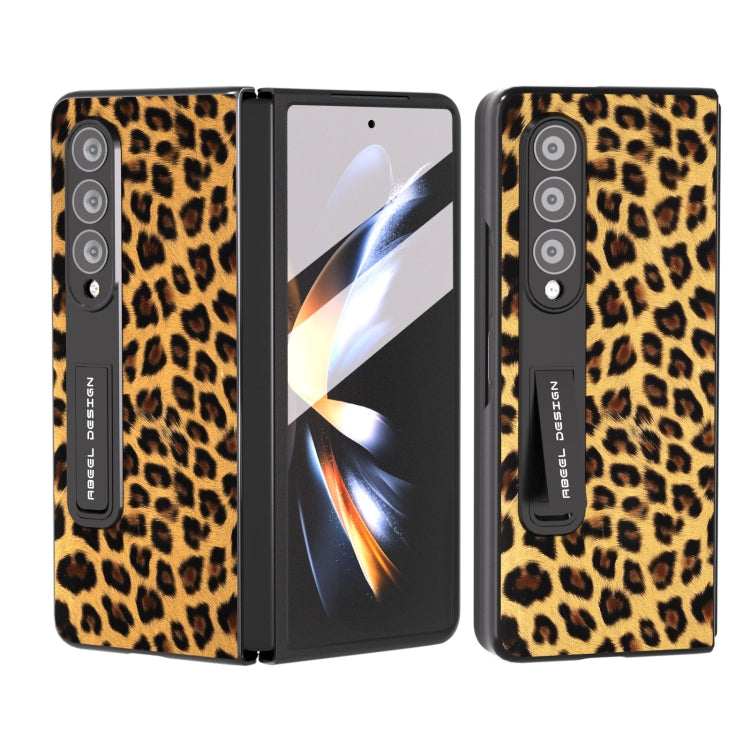 Custodia Black Edge Leopard per Samsung Galaxy Z Fold3 5G